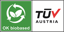 logo ok biobased tuv austria